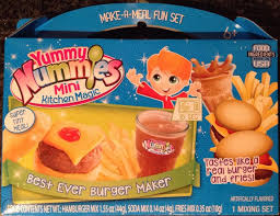 Yummy nummies are candy, snack, . Yummy Nummies Mini Kitchen Magic Best Ever Burger Maker 1851091033