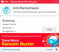 Winrar is a free app that lets you compress and unpack any file in a very easy, quick and efficient way. Using The Trend Micro Ransomware File Decryptor Tool