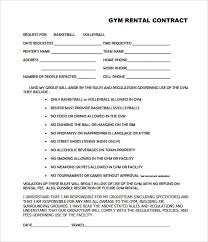 16 Gym Contract Templates Word Docs Pages Free Premium