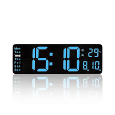 Big Digital Led Wall Alarm Clock