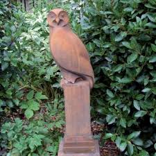 Owl Garden Statues Outdoor Owl