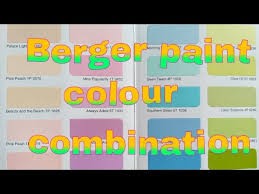berger paint colour wall paint colour