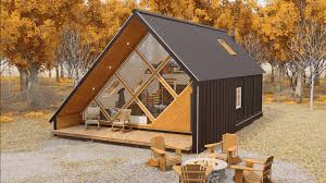 A Frame Cabin House Design Idea