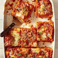 Four Cheese Lasagna Recipe Taste Of Home gambar png