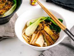 Easy Vegan Udon Noodle Recipe gambar png