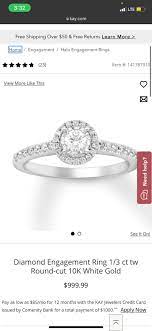 jewelry kay jewelers promise ring