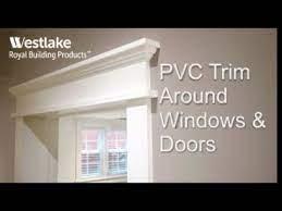 pvc trim around windows doors you
