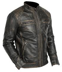cafe racer retro motorcycle leather