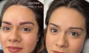 arched permanent make up studio by