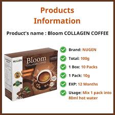 nugen bloom collagen coffee original