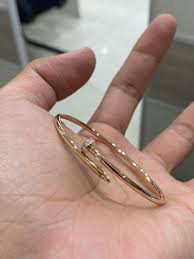 cartier nail bracelet customize18k