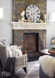Slate Fireplace Fireplace Mantle Decor