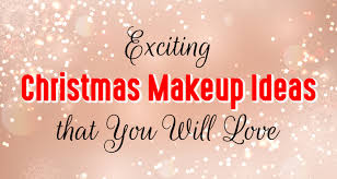 exciting christmas makeup ideas that