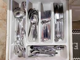 to clean stainless steel utensils