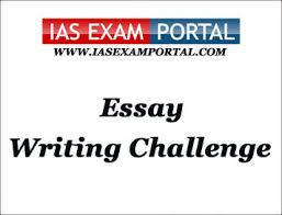UPSC Civil Services MAINS Exam       Essay Question Paper   INSIGHTS Mrunal