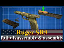 ruger sr9 full disembly embly