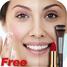 beauty retouch face makeup and skin