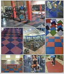 rubber gym tiles at rs 90 sq ft