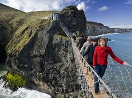 causeway carrick a rede rope bridge