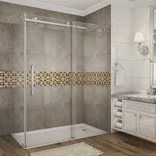 shower glass replacement panels at