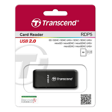 Đầu Đọc Thẻ Nhớ Transcend TS-RDP5K (SD/MicroSD/USB 3.1)