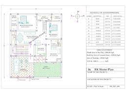 House Plan In A 40 X 50 East Face Plot