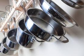cook with stainless steel pots and pans