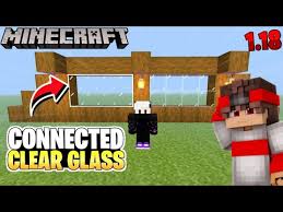 connected and clear glass texture pack