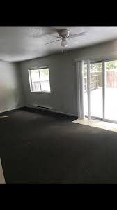 dining room combo with dark carpet