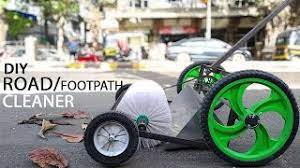 eco friendly road footpath cleaner