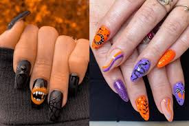 22 scary good halloween nail designs