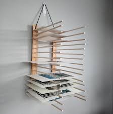 make your own art drying rack