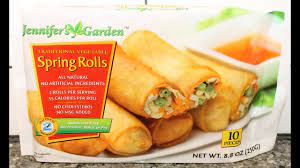 traditional vegetable spring rolls