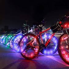 Bright Led Bike Wheel Light Daway A01 Waterproof Bicycle