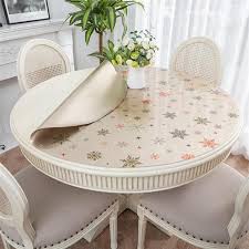 Nordic Opaque Round Table Cloth