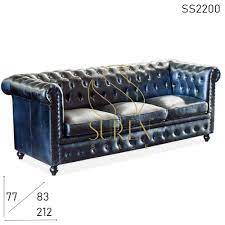 chesterfield leather sofa indian