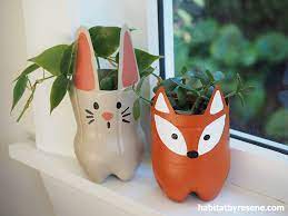 Diy Animal Plant Pots For The Kids