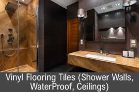 vinyl flooring tiles shower walls