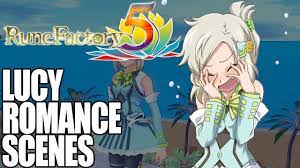 Rune Factory 5 ALL Lucy Events, Confession, and Dating Cutscenes English -  YouTube