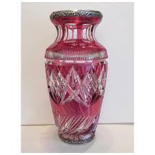 Home Living Pink Glass Statement Vase