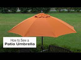How To Sew A Patio Umbrella