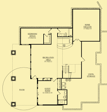1 Story Contemporary Ranch House Plans
