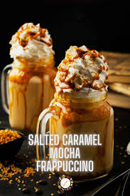 salted caramel mocha frappuccino life