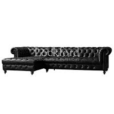 chesterfield classic tufted leather