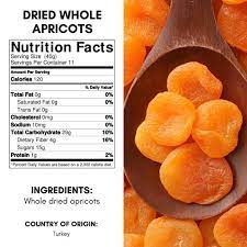 amrita 1lb dried apricots no sugar