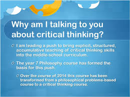 Teaching Critical Thinking  Some Practical Points SlidePlayer