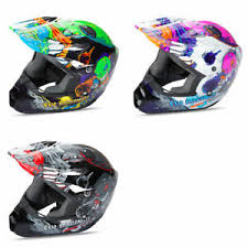 Details About Fly Racing Youth Kinetic Invazion Offroad Motocross Mx Helmet Size Color