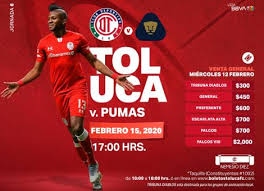 Currently, toluca rank 1st, while pumas unam hold 16th position. Resultado Toluca Vs Pumas Video Resumen Goles Jornada 6 Torneo Clausura 2020
