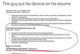 We did not find results for: Dude Put His Divorce On His Resume Memes