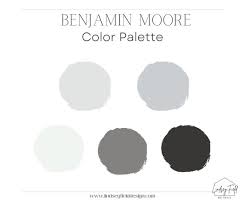 Gray Paint Color Palette Benjamin Moore